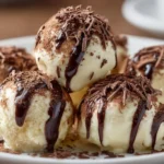 Delicious no-bake tiramisu truffles made with coffee flavor and creamy texture.