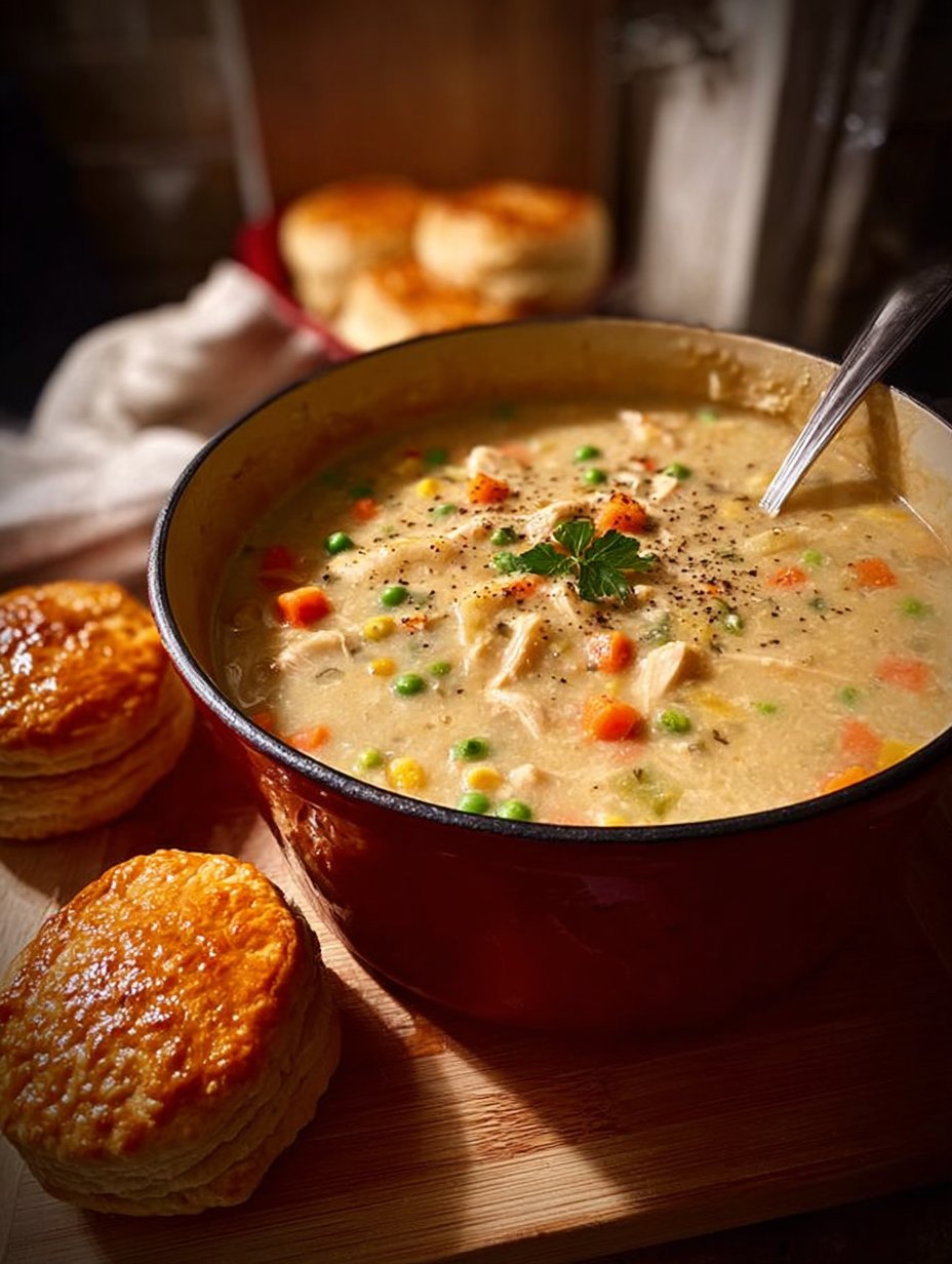 Chicken Pot Pie Soup