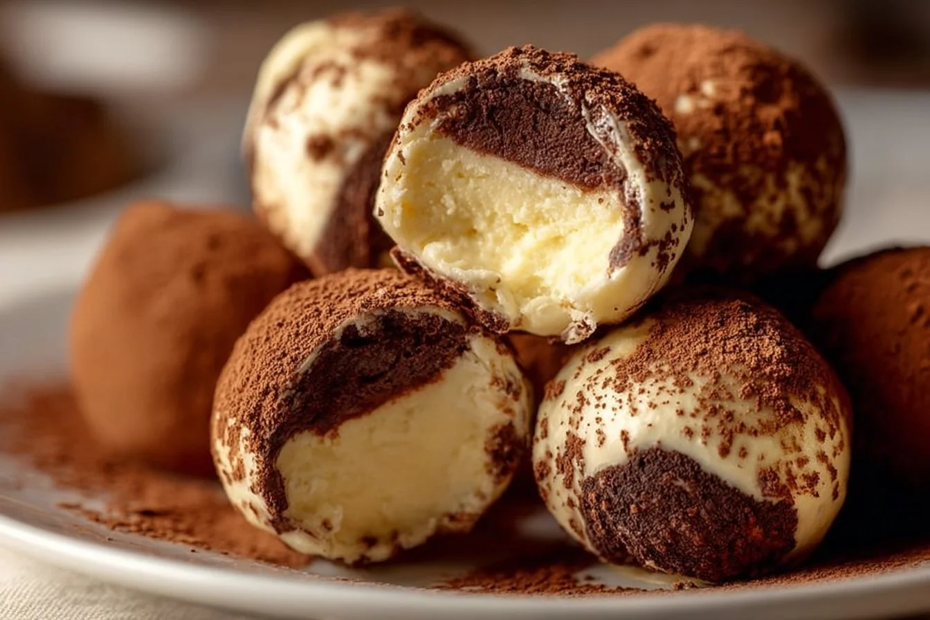 Indulge in No-Bake Tiramisu Truffles A Delightful Coffee & Chocolate Treat