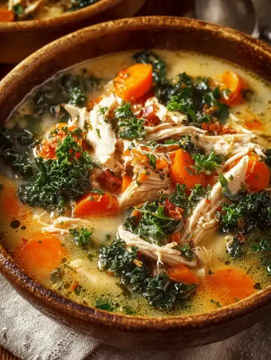 Anti-Inflammatory Creamy Chicken Soup