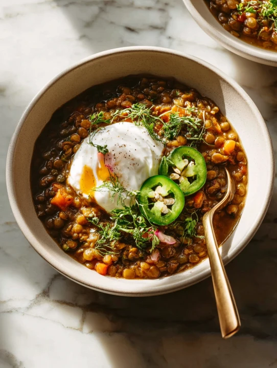 Cabbage and Lentil Detox Soup