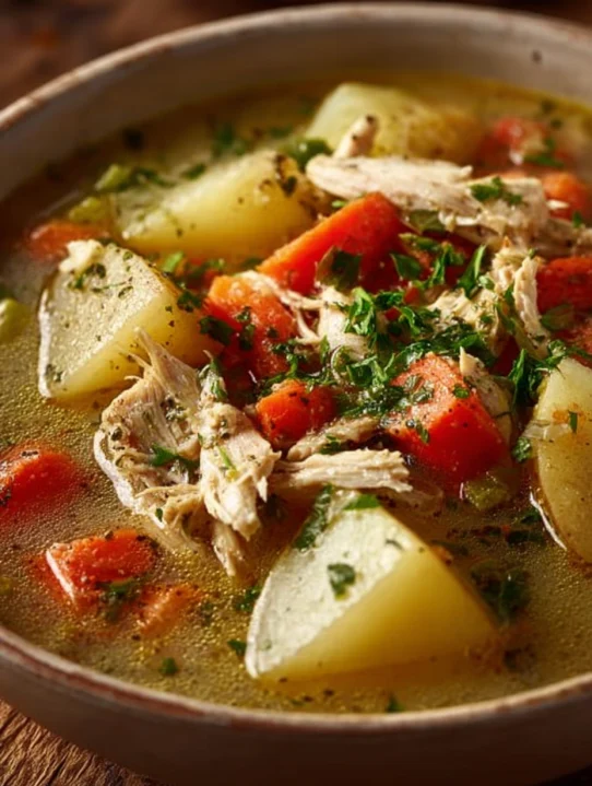 Comforting Chicken and Potato Soup