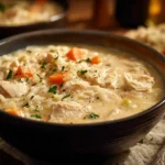 Creamy Chicken and Rice Soup