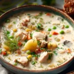 Homemade Creamy Chicken Soup