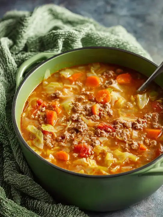 Italian Sausage and Cabbage Soup