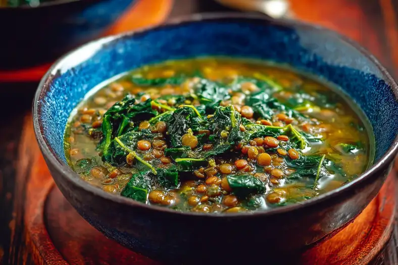 Lentil and Spinach Stew