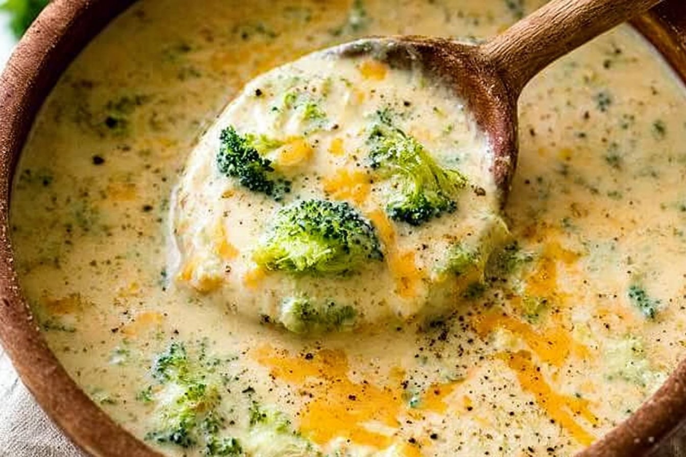 Creamy Broccoli Cheddar Soup