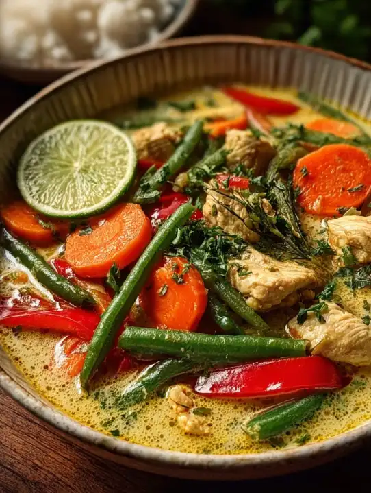 Thai Curry Chicken Soup
