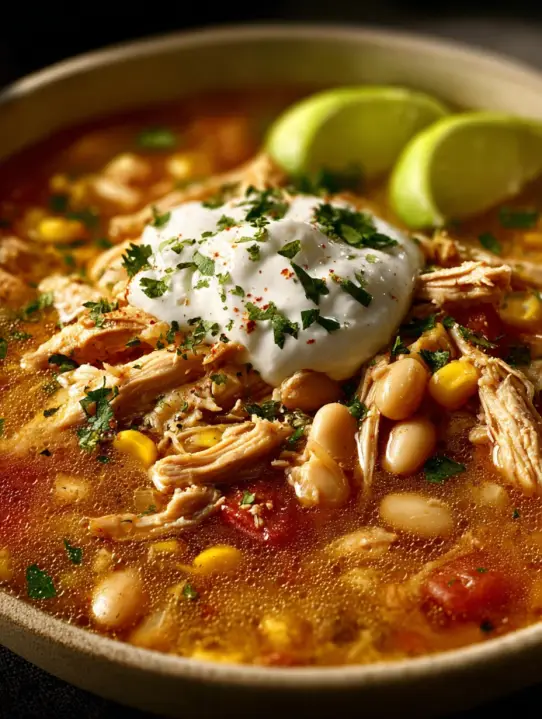 Warm and Comforting White Chicken Chili Recipe for Cozy Nights