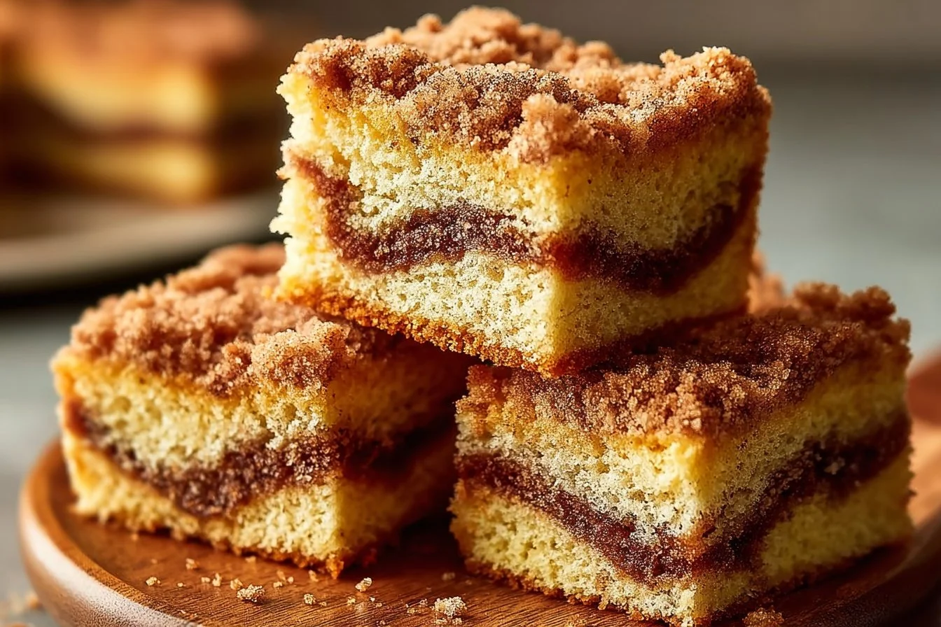 Almond Cinnamon Streusel Coffee Cake