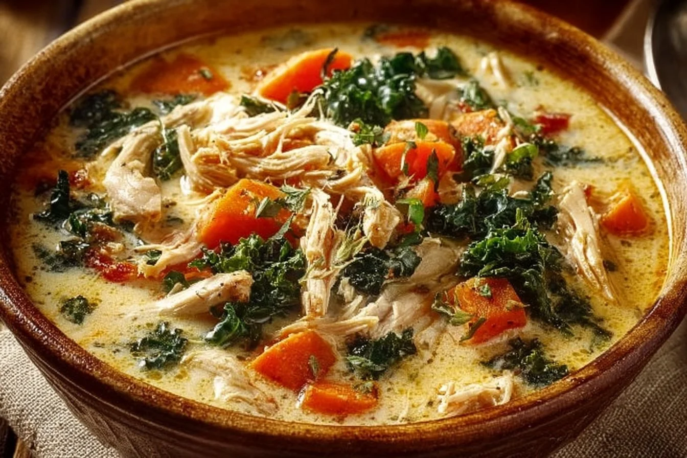 Anti-Inflammatory Creamy Chicken Soup