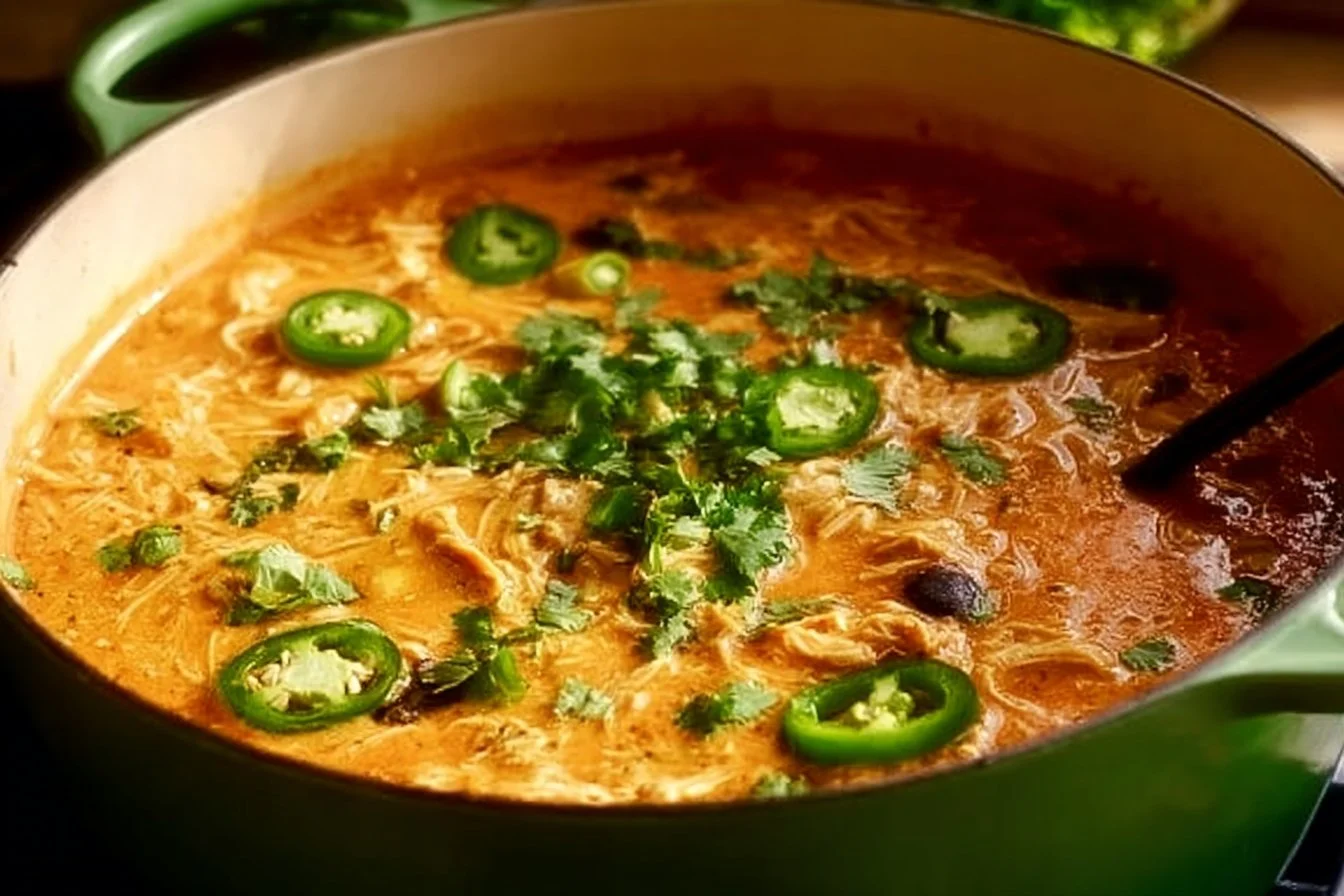 Delicious Chicken Enchilada Soup for a Cozy Dinner Tonight