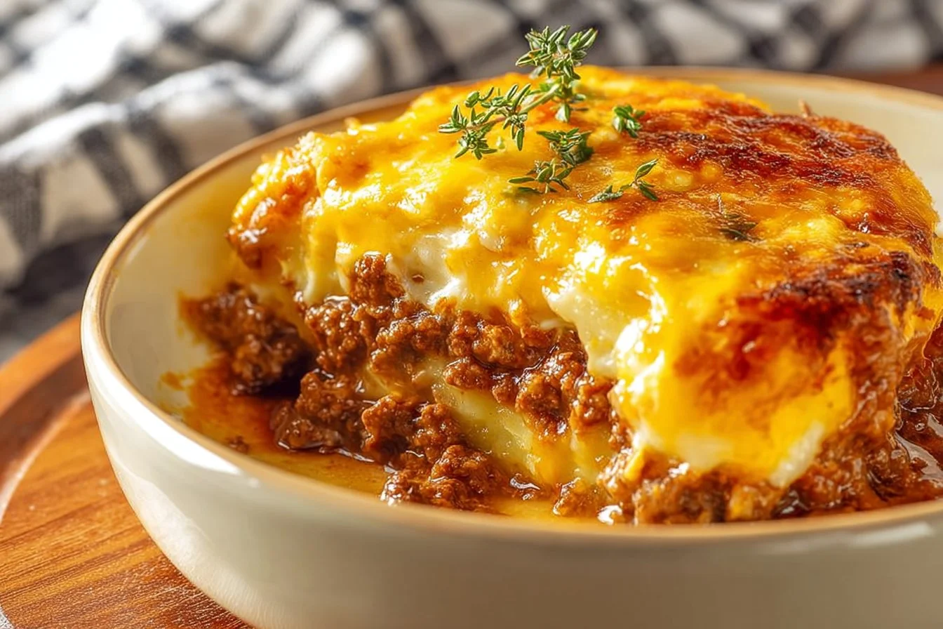 Deliciously Hearty Classic Beef and Potato Casserole for Family Dinners