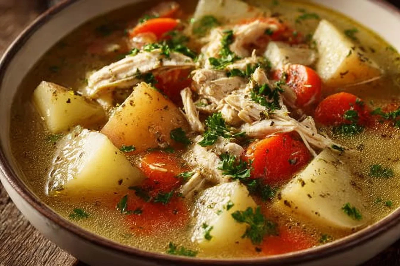 Comforting Chicken and Potato Soup