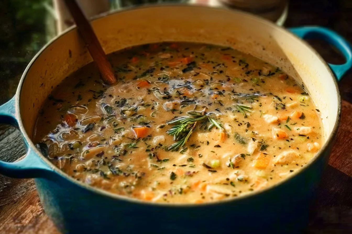Creamy Chicken Wild Rice Soup