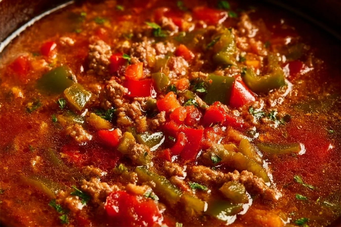 Easy Stuffed Pepper Soup A Simple, Comforting Meal