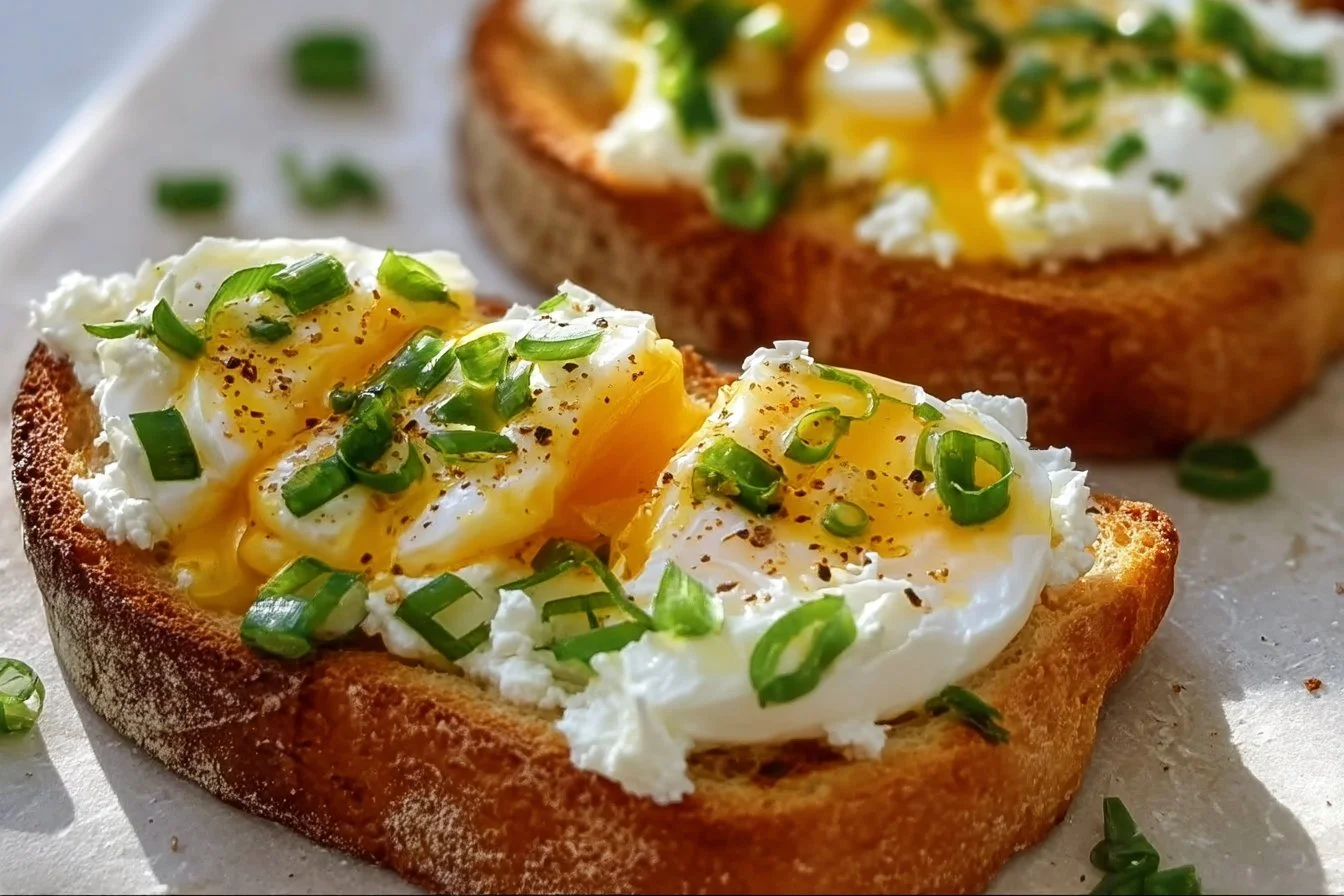 Egg and Ricotta Toast: Your Delightful 6-Ingredient Breakfast