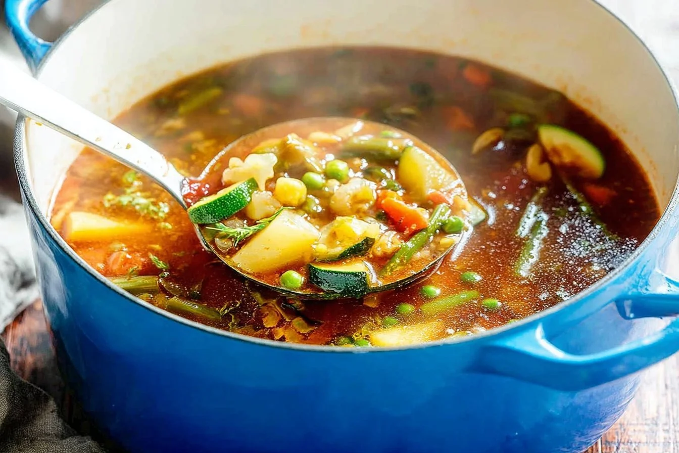 Garden Vegetable Soup: Hearty, Fresh, and Simple