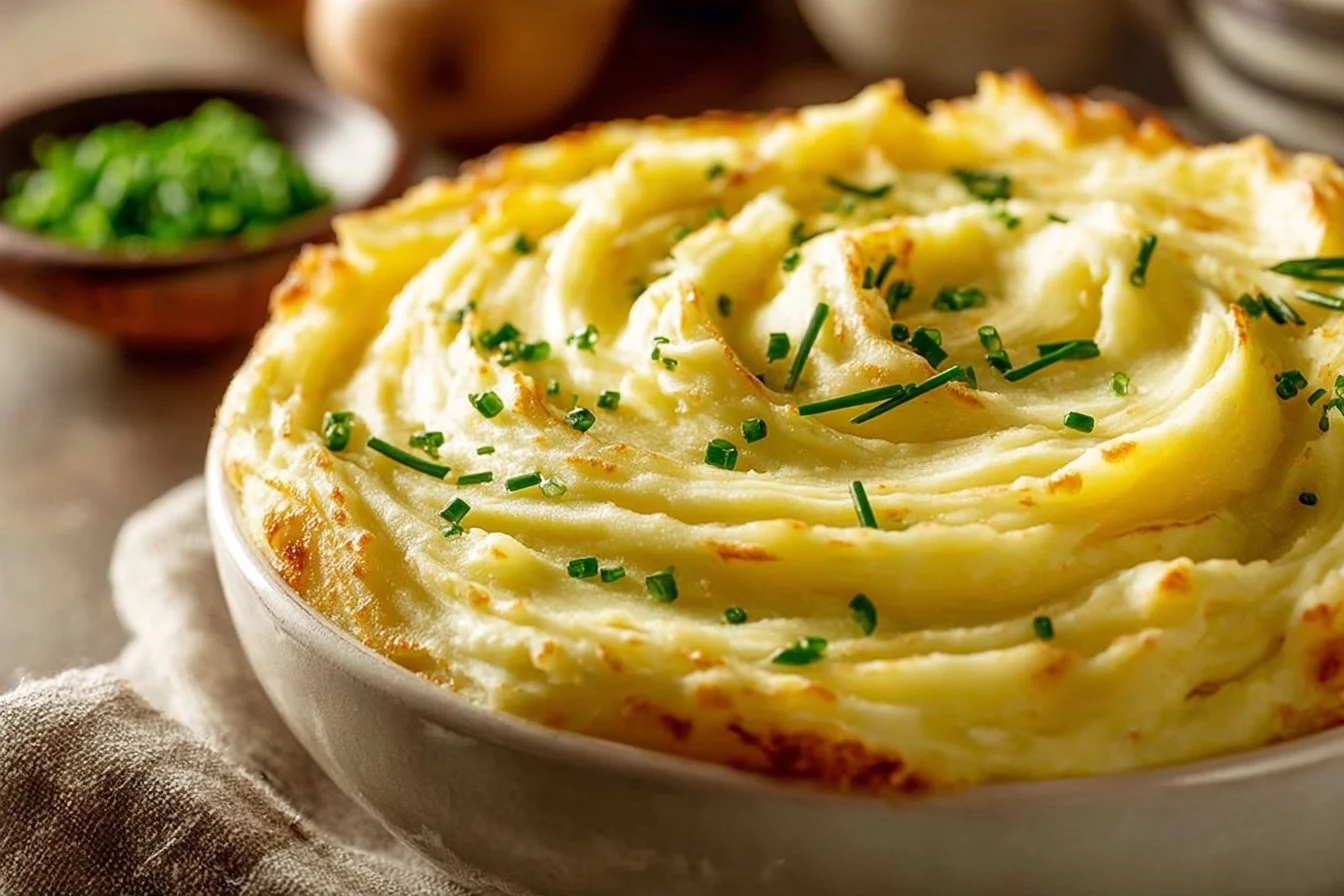 Golden Baked Mashed Potatoes