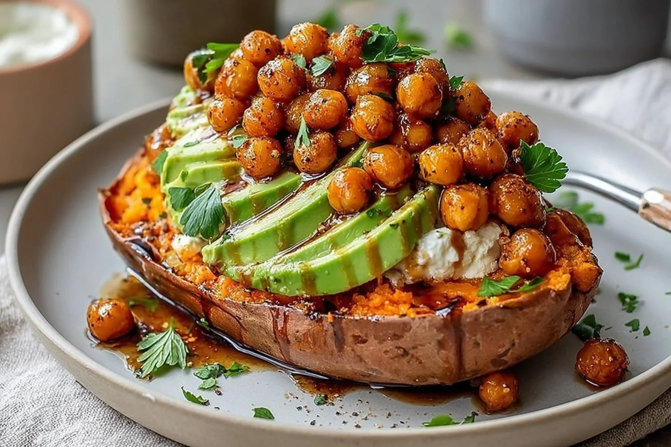 Hot Honey Cottage Sweet Potato Boats