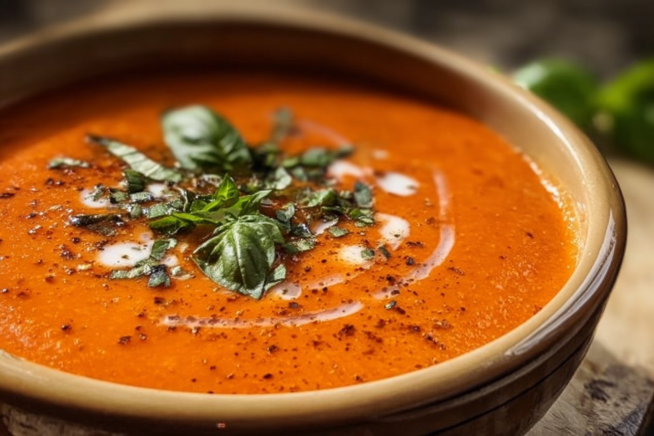 Creamy Tomato Basil Soup