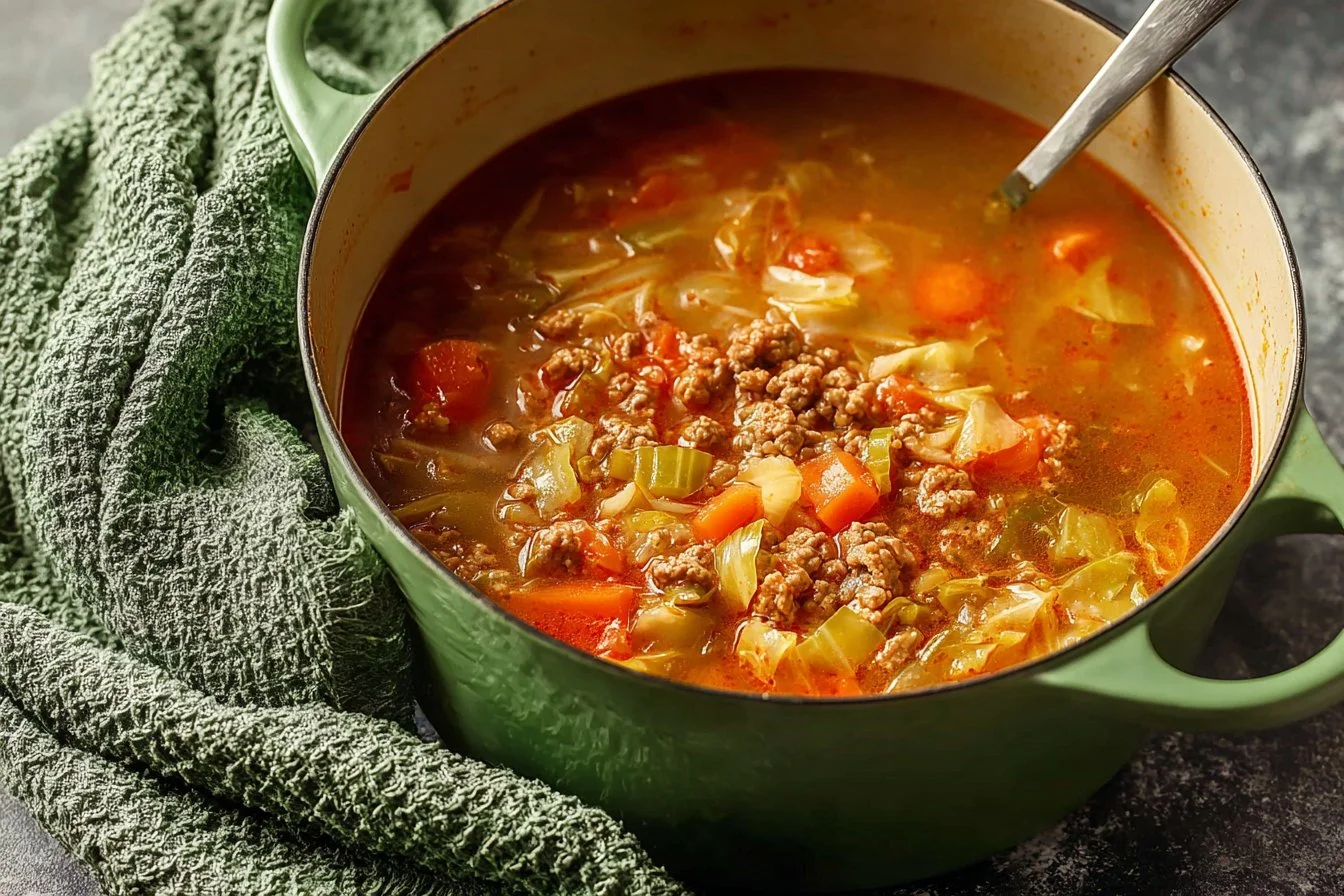 Italian Sausage and Cabbage Soup