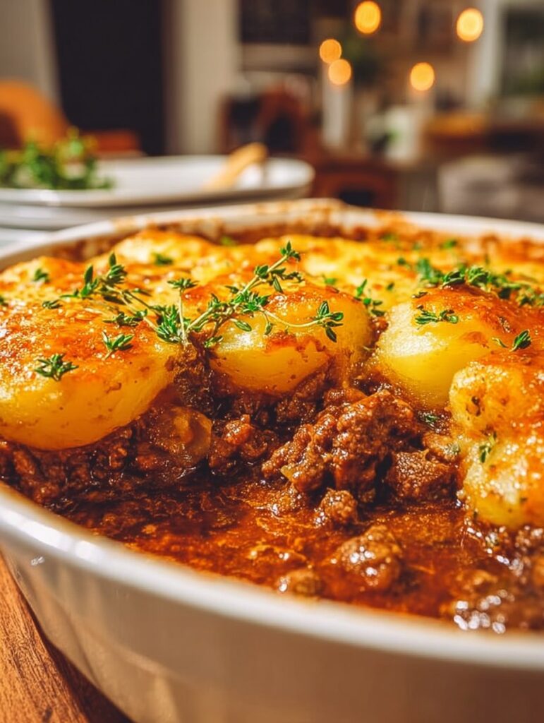 Beef and Potato Casserole