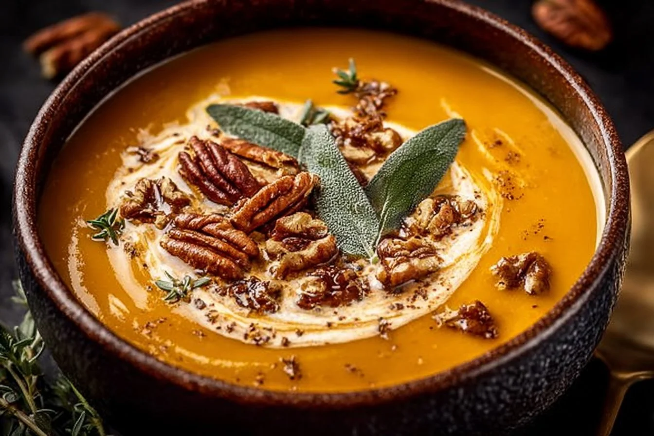 Sweet Potato Apple Coconut Soup