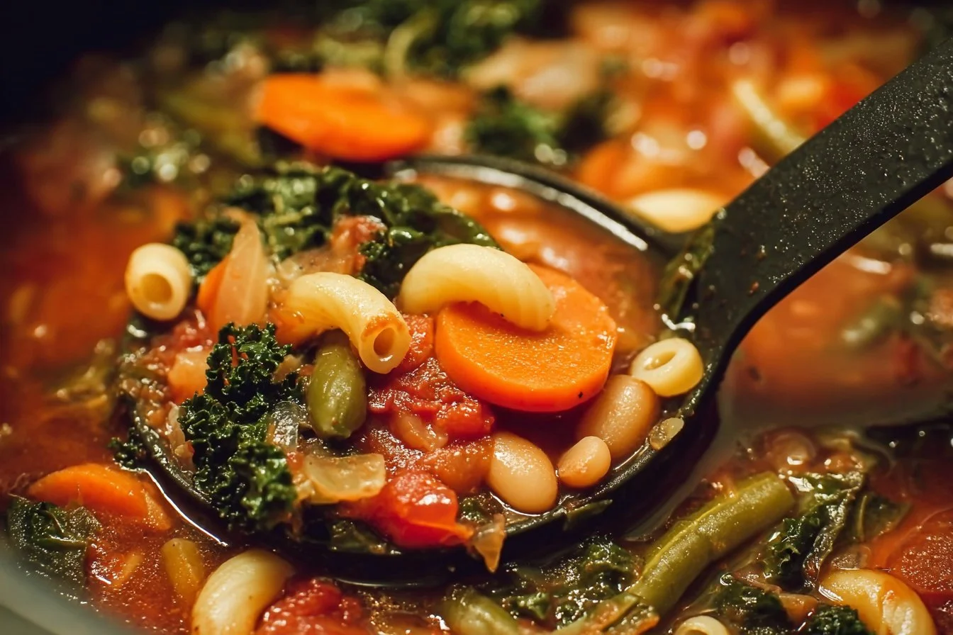 Vegetable Minestrone Soup: Hearty, Simple, Vegetable-Forward