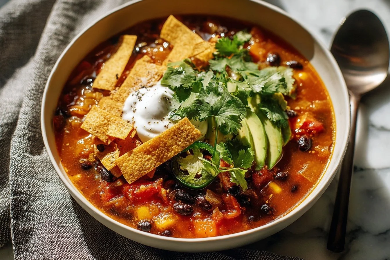 Vegetarian Black Bean Chili: Hearty, Simple, and Meat-Free