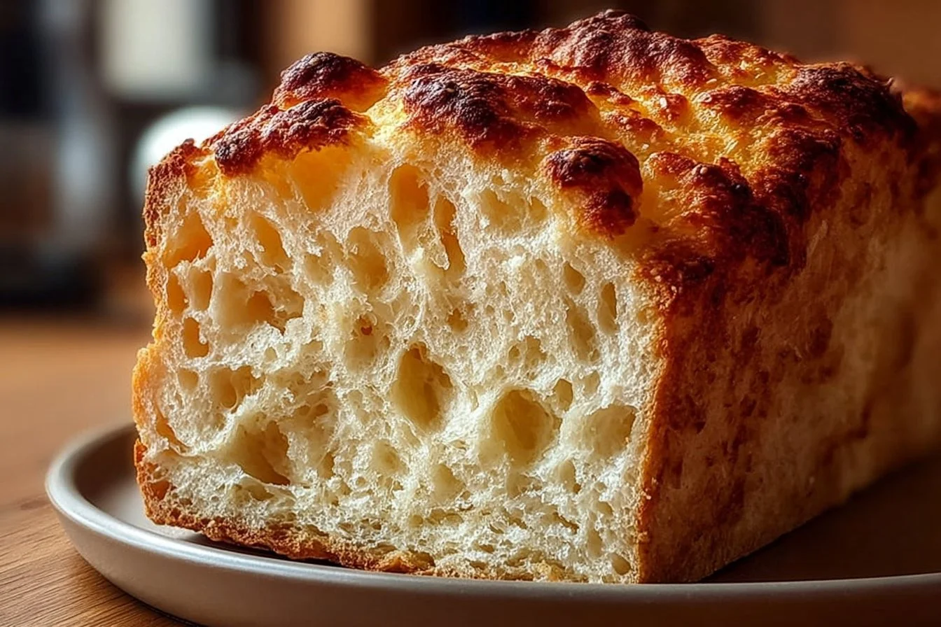 Fluffy Cottage Cheese Bread