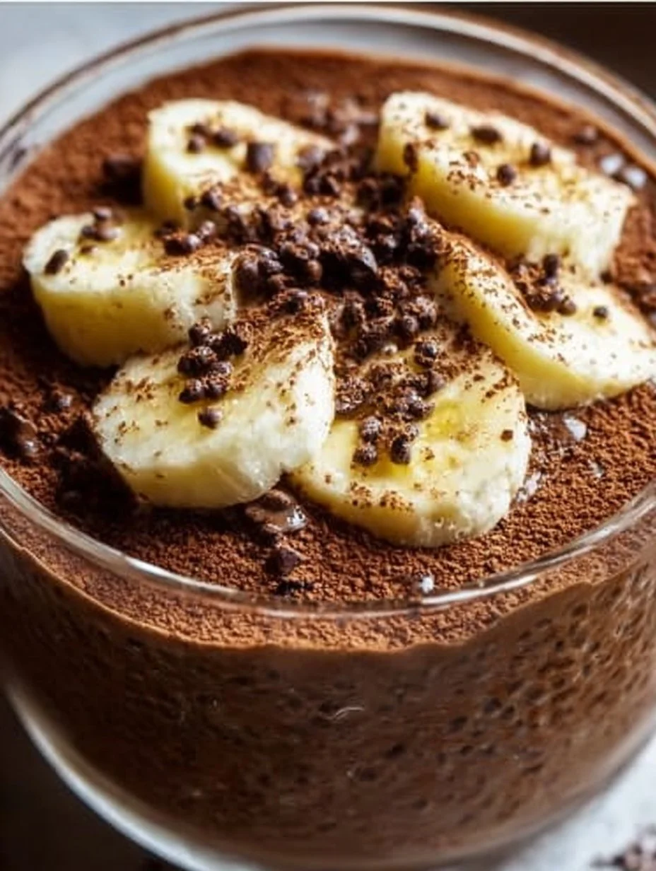 Chocolate Peanut Butter Chia Pudding