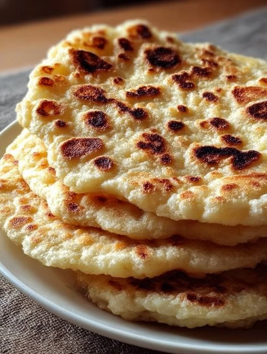 2-Ingredient Cottage Cheese Flatbread