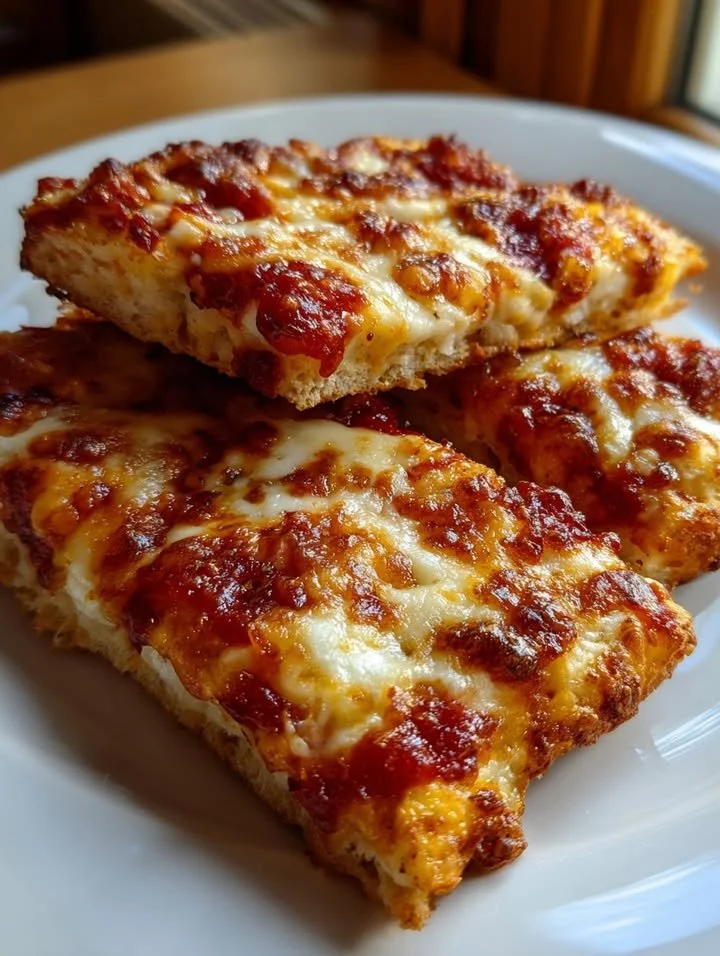 3-Ingredient Cottage Cheese Pizza Strips