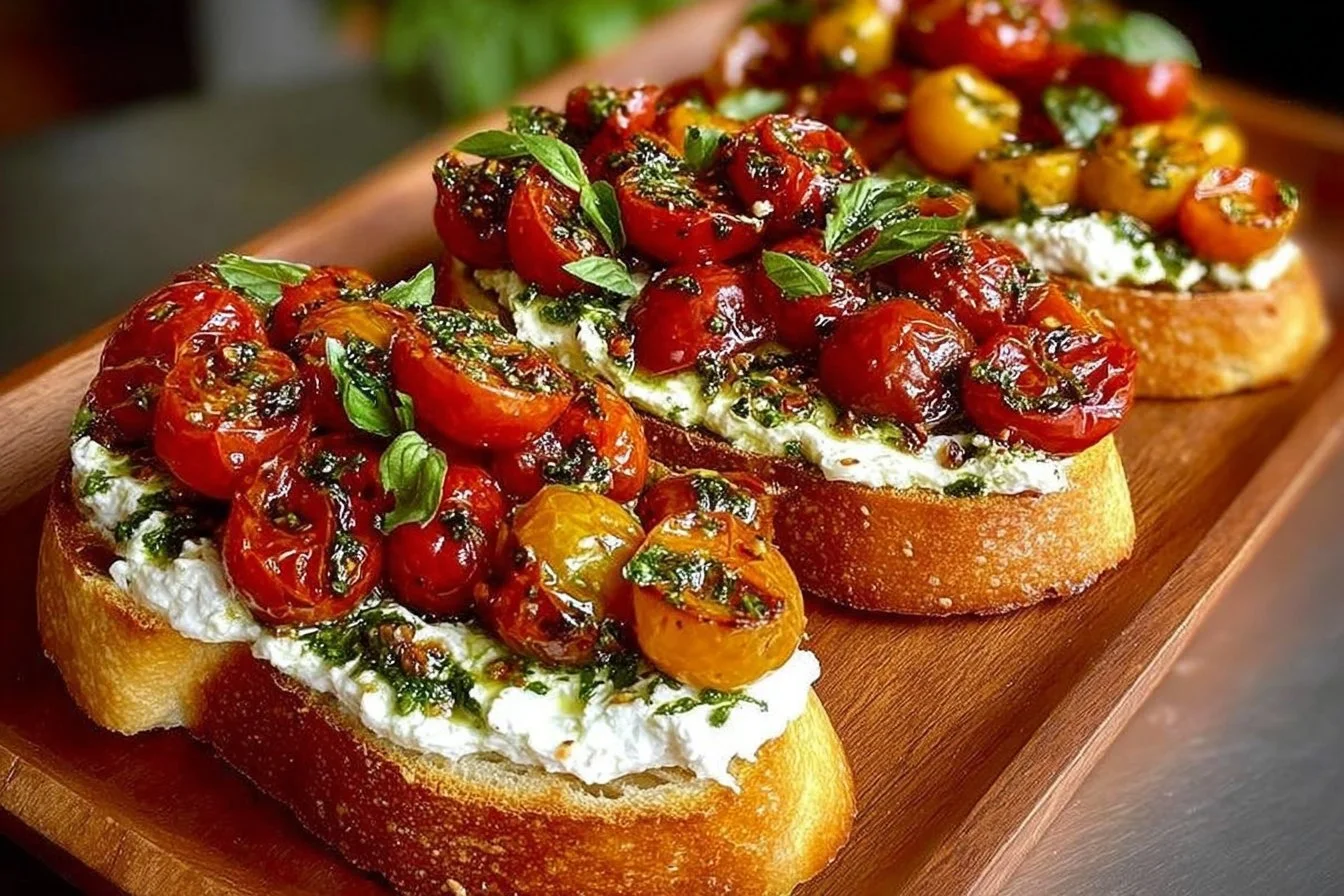 Burrata Bruschetta