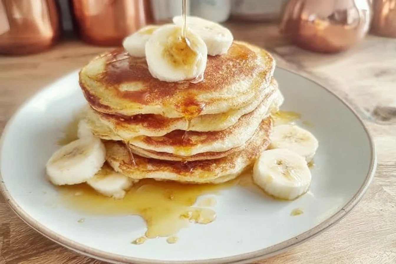 3 Ingredient Banana Pancakes