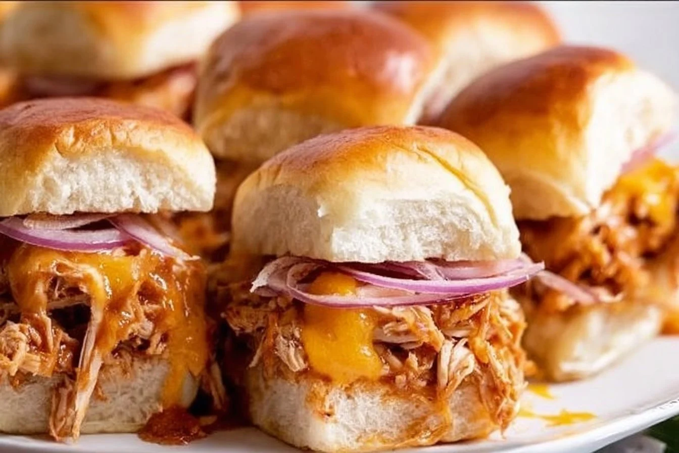 BBQ Chicken Sliders