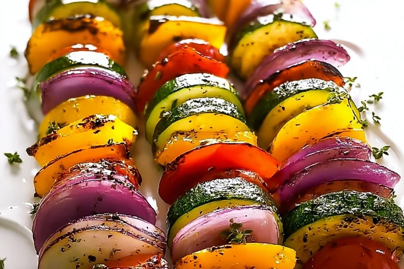 Flavorful Grilled Veggie Skewers: Easy, Colorful, and Packed with Flavor