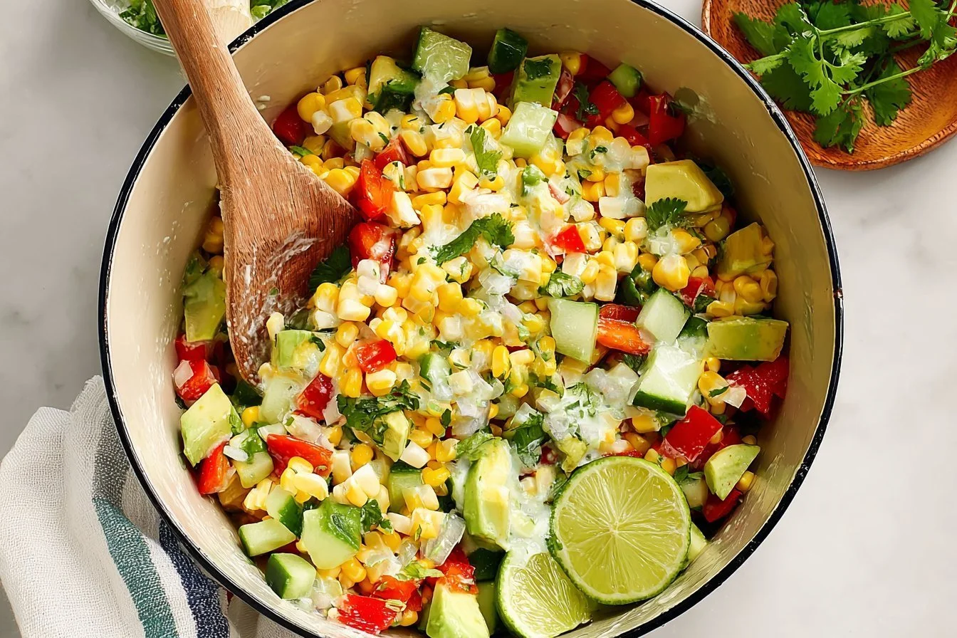 Grilled Corn Salad: Fresh, Smoky, and Bright