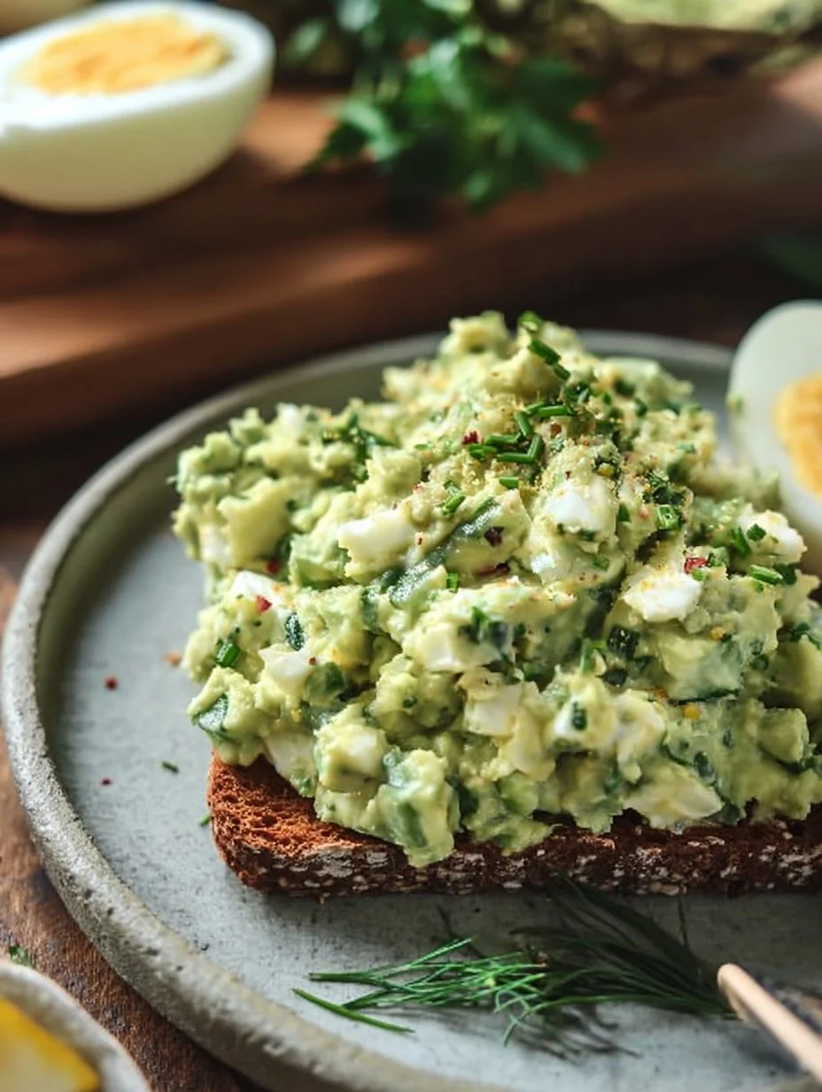 Herby Avocado Egg Salad: A Fresh Twist on a Classic