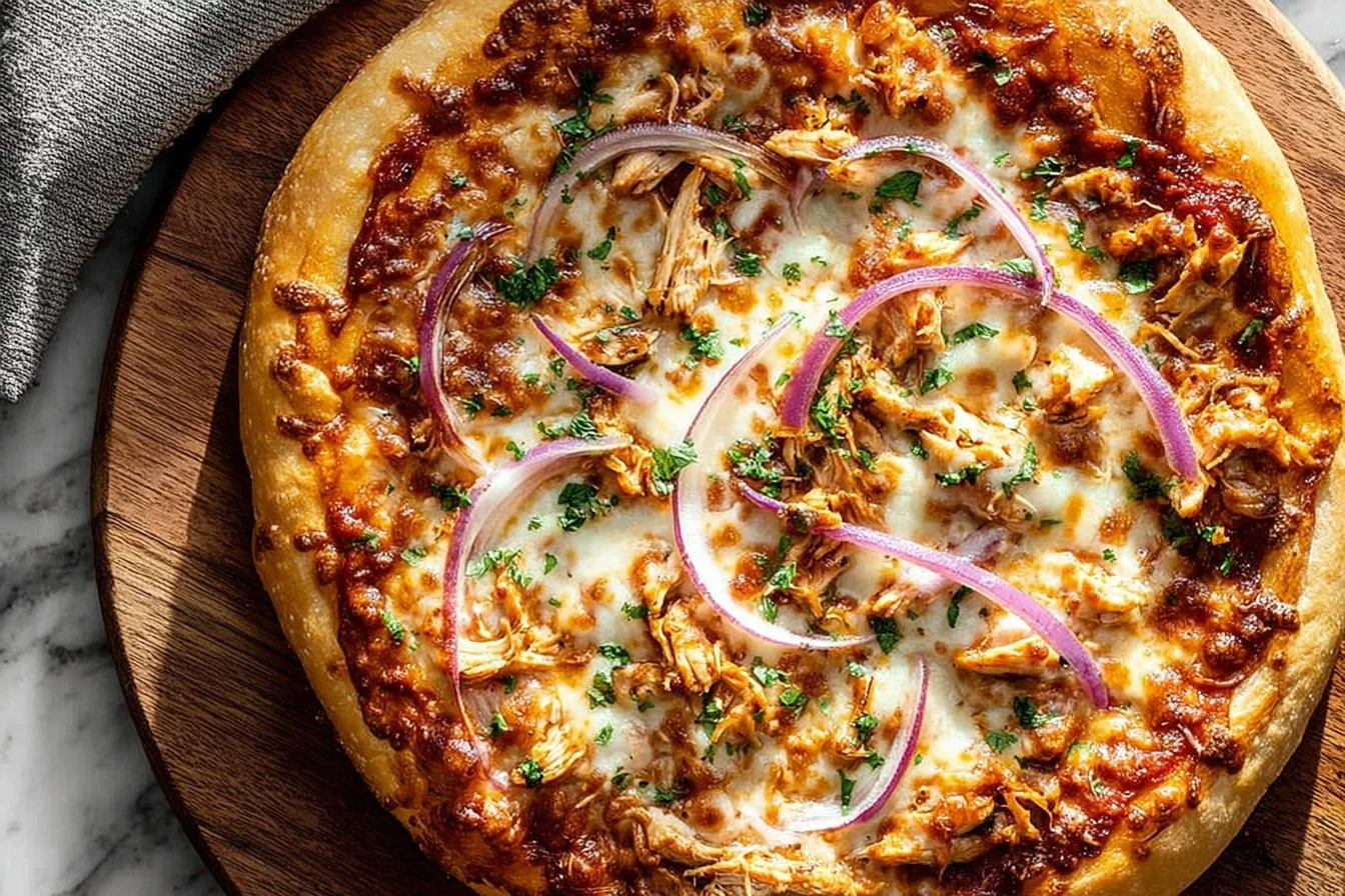Homemade BBQ Chicken Pizza Recipe You’ll Crave