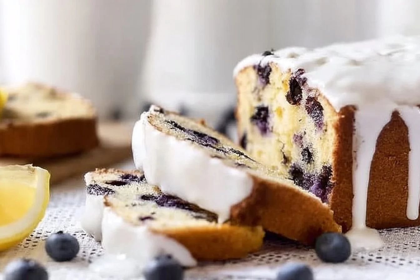Lemon Blueberry Pound Cake