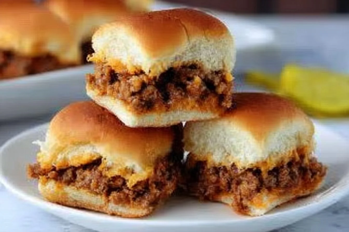 Sloppy Joe Sliders: Easy, Saucy, Crowd-Pleasing Bites
