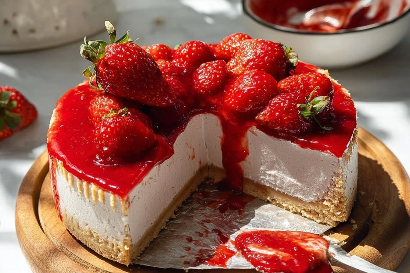 Strawberry Cheesecake: Classic, Creamy, and Bursting with Fresh Berries