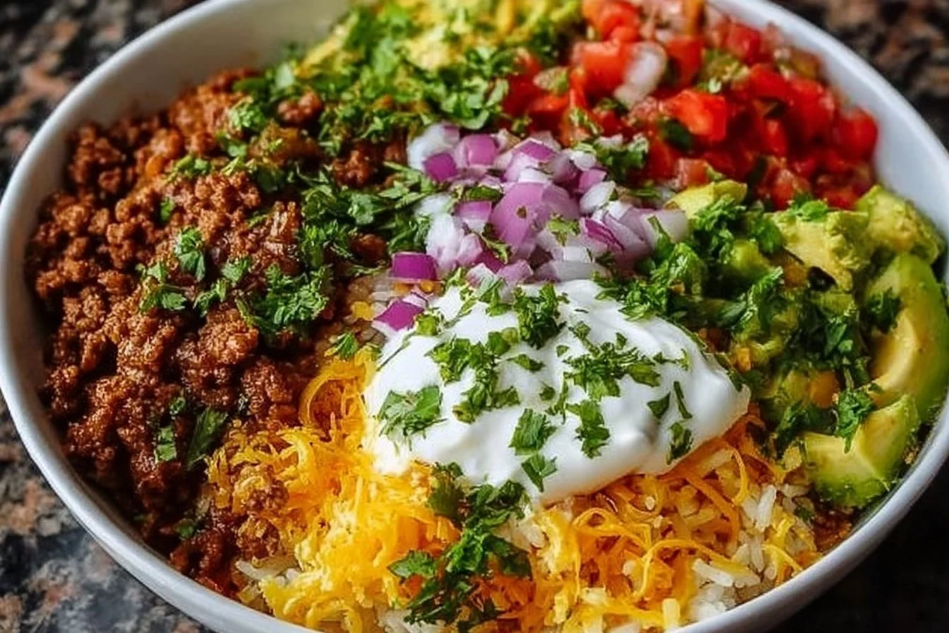 Taco Rice Bowl