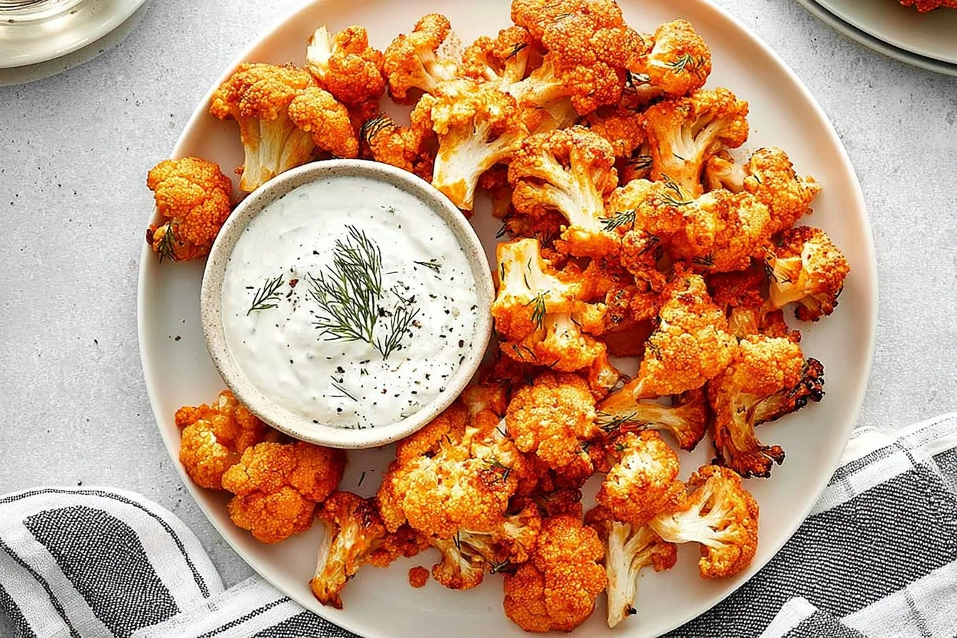 Buffalo Cauliflower Bites