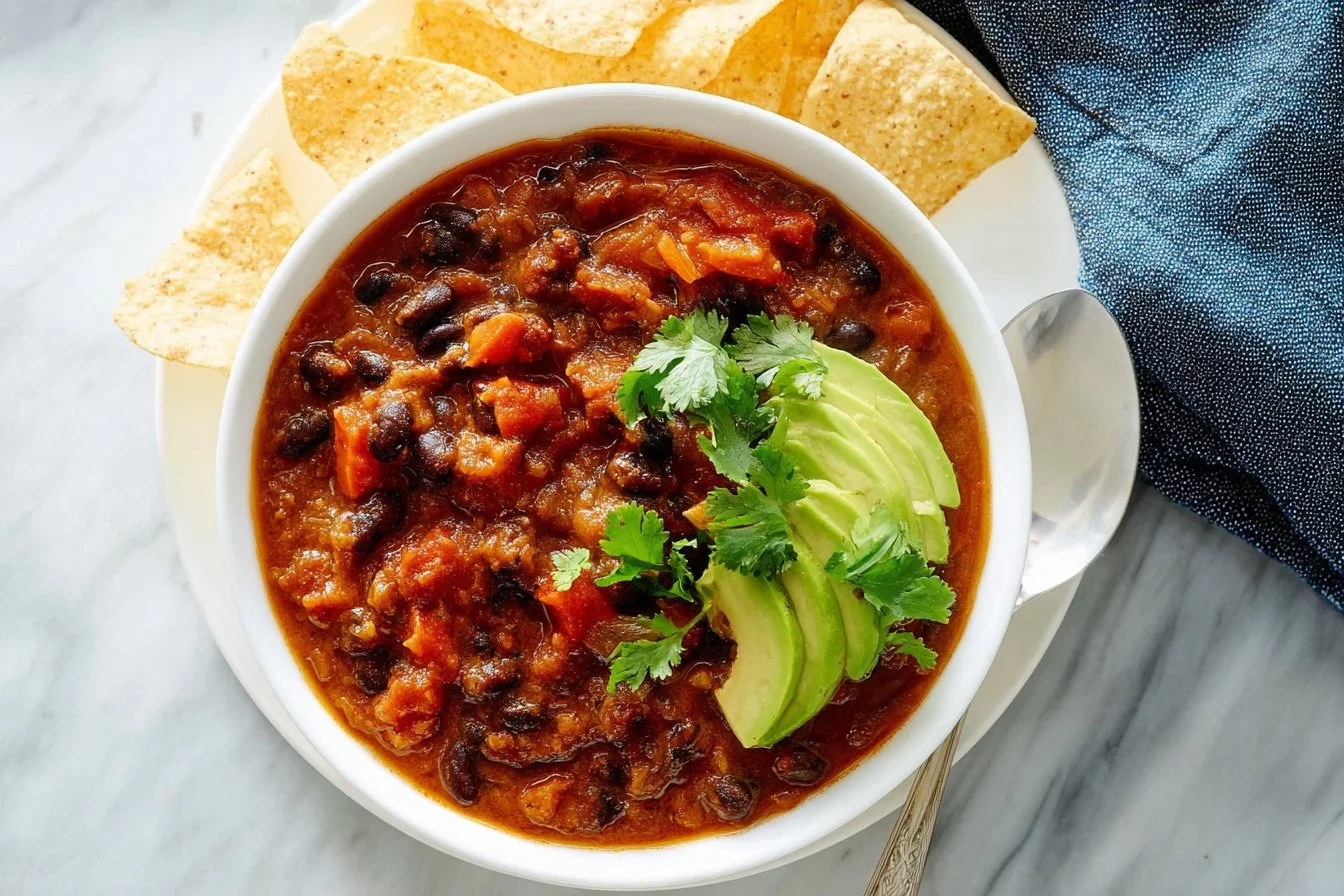 Homemade Vegetarian Chili