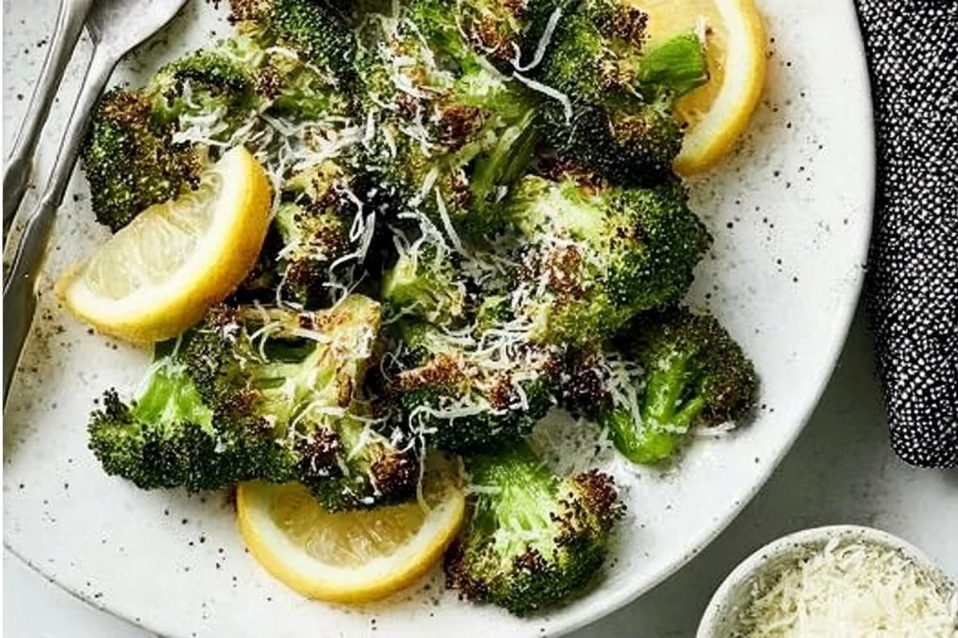Roasted Broccoli (Garlic & Parmesan): Crispy, Cheesy, and So Easy