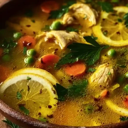 Anti Inflammatory Turmeric Chicken Soup