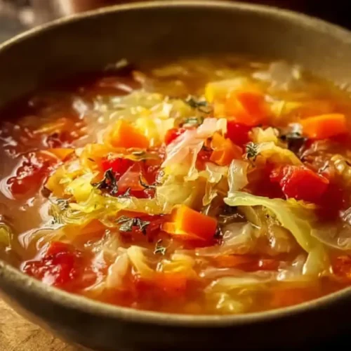 Cabbage Fat Burning Soup